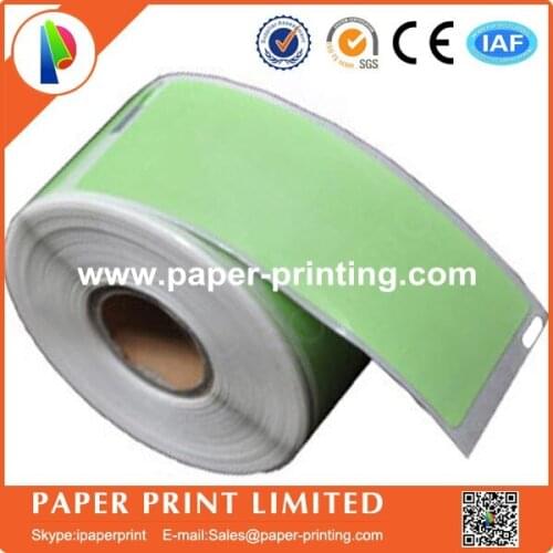 100 Rolls Dymo 99014 Green Label 54mm*101mm 220Pcs Compatible for LabelWriter 450Turbo Printer
