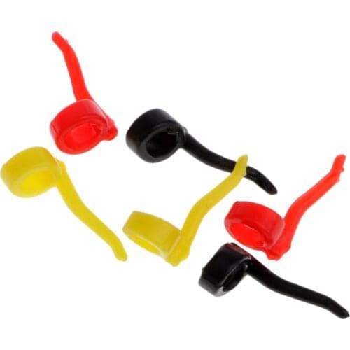6Pcs Sleeves Up Hook Carp Fishing Line Aligner Sleeves