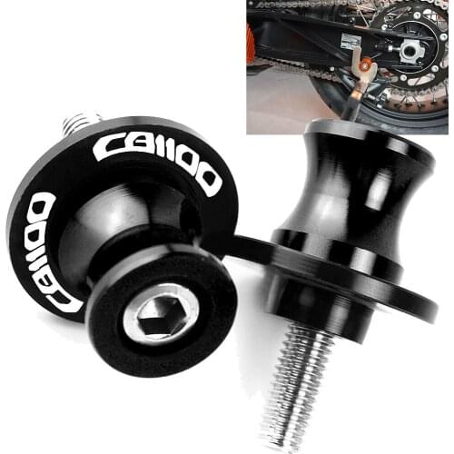 8MM for HONDA CB1100 GIO Special Motorcycle Accessories Swingarm Slider Spools Stand Cover Screws 2013 2014 2015 2016 CB 1100