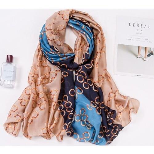 180*90cm new satin silk scarf 75pcs