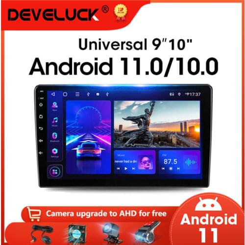 9/10.1 Inch 2 Din Android 10.0 2G+32G 4G NET Car Radio Multimedia Video Player RDS DSP GPS Navigation FM For Toyota Kia Honda VW