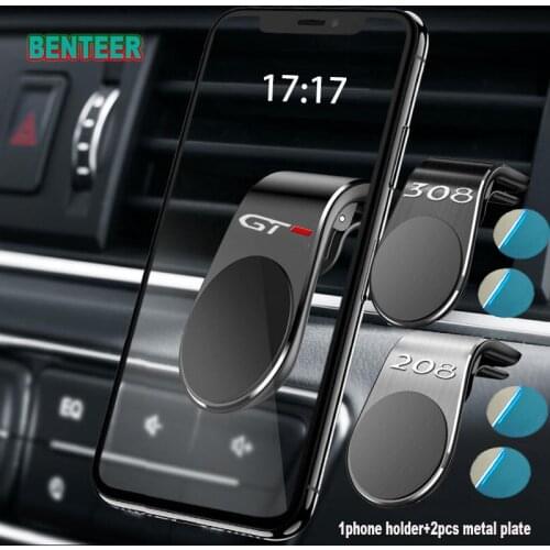 Car phone sticker Car interior sticker For Peugeot 208 308 Car Accessories