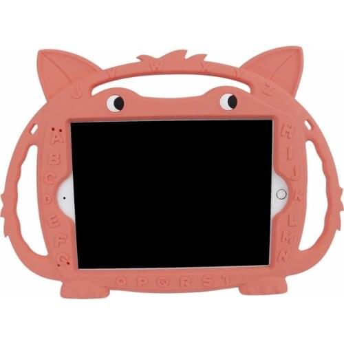 Kid Friendly Safe Silicone Tablet Shell for IPad 5 6 Air 2 1 Pro 9.7" Case Funda Carry Shockproof Washable Skin Stand Cover+pen