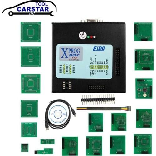 XPROG 5.55 Black Metal Box ECU Programming Auto Chip Tuning XPROG-M V5.55 XPROG M Better Than Xprog 5.0 Stable Function