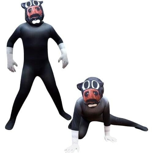 Childrens Halloween Costume Crazy Chase Game Cosplay Costume CARTOON CAT Carnival Disguise Childrens Clothes 3-12Y