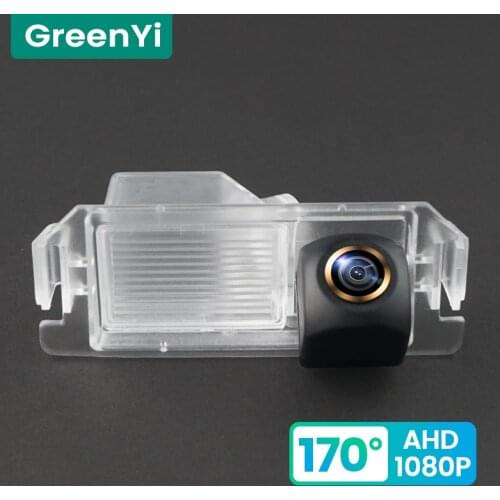 GreenYi 170° HD 1080P Car Rear View Camera for Hyundai I10 I20 I30 Solaris Genesis Elantra Verna Night Vision Reverse Reversing