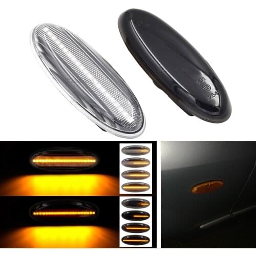 Sequential Signal LED Side Marker Light Blinker Lamp For Mazda 323 Premacy MX-6 Tribute Protege 5 B2500 Pick up Astina Lantis