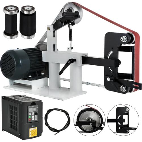 Belt Grinder Sander 1500W VEVOR 2HP 3 MODE Abrasive Variable Speed Belt Sander Grinder