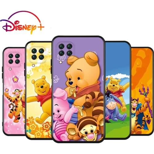 Disney Winnie the Pooh Silicone Soft Cover For Huawei Nova 8 7i 7 SE 6 SE 5T 5i 5 Z 4 E 3 3i 3E 2 2i Pro Lite Phone Case