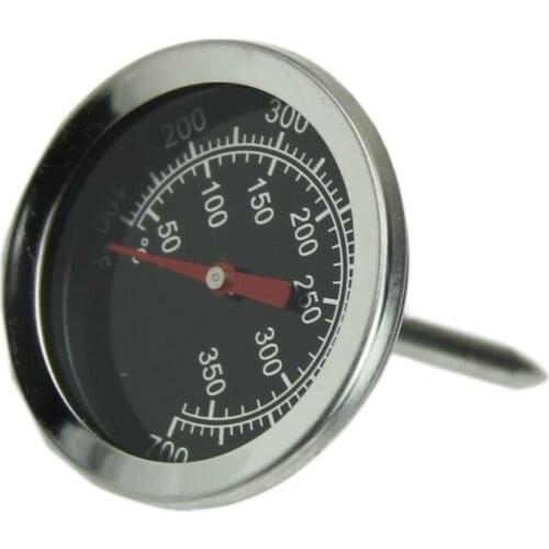 Stainless Steel Oven Cooking Milk BBQ Meat Food Thermometer Gauge 400°C