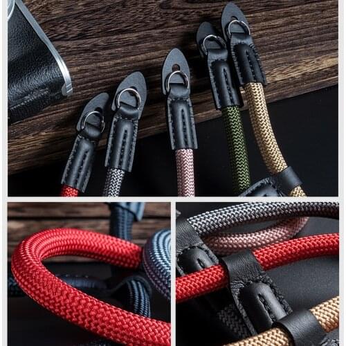 Handmade nylon Digital Camera Wrist Hand Strap Grip Paracord Braided Wristband for Panasonic GH5 G9 GX9