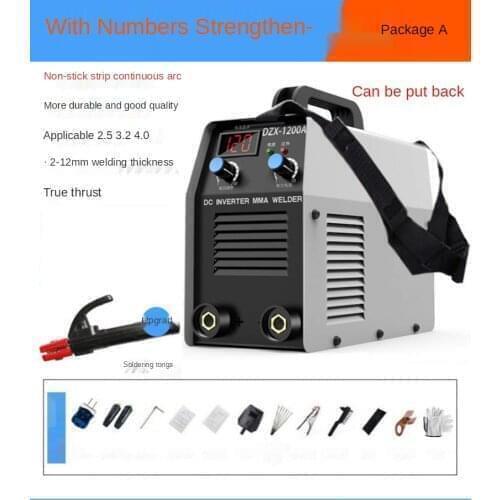 220V Household Small Electric Welding Machine 4500W Digital Portable Welding Machine for Welding Machine Iron Stainless Steel