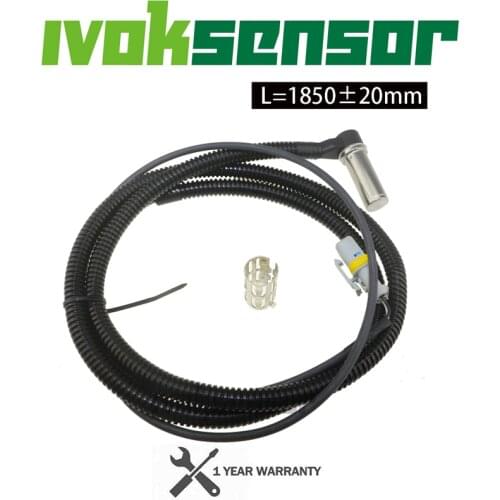 Replcae For Knorr-Bremse Speed Sensor 0486000253K50 ABS EBS Sensor For MAN TGA TGS L=(1850+/-20)mm 81.27120.6175 81.27120-6175