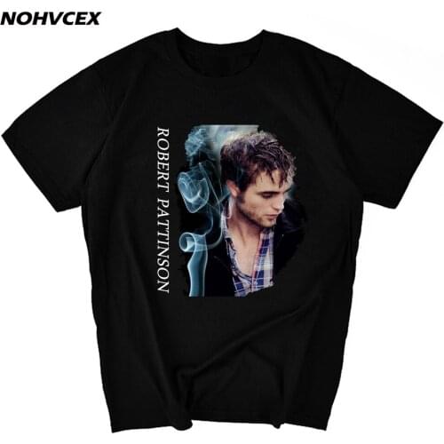 Robert Pattinson Unisex T-Shirt Tees Tops Design Cotton