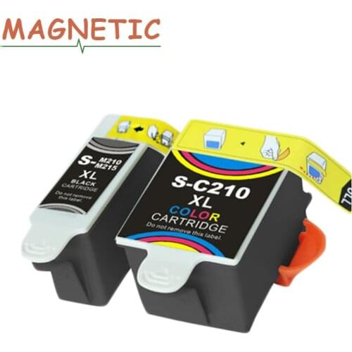 S-M210/M215 black S-C210 color Compatible ink cartridge for SAMSUNG CJX-1000 1050W 2000 2pcs/set For Samsung M210 M215 C210