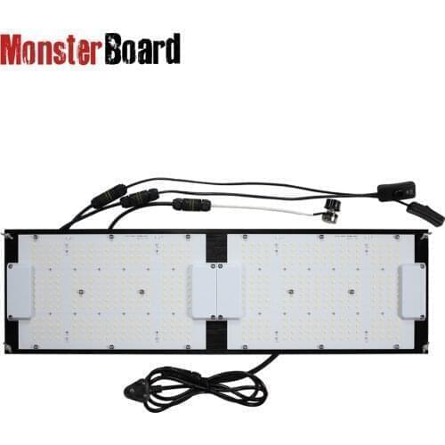 Geeklight 240W led grow light hydroponic 3500K mix UV IR light lm301h quantum brite bar hydroponic with high Emerson Effect