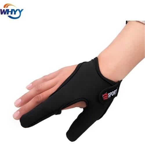 Fishing Supplies Fishing Two-finger Non-slip Gloves Summer Sunscreen and Breathable Fishing Gloves Lure Gloves Left Right Hands