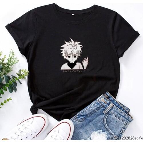 Women Kawaii Letter Pattern T-shirt for Women Cute Japanese Anime T Shirt Women Funny Cartoon Pattern Tshirt Graphic Tops Female