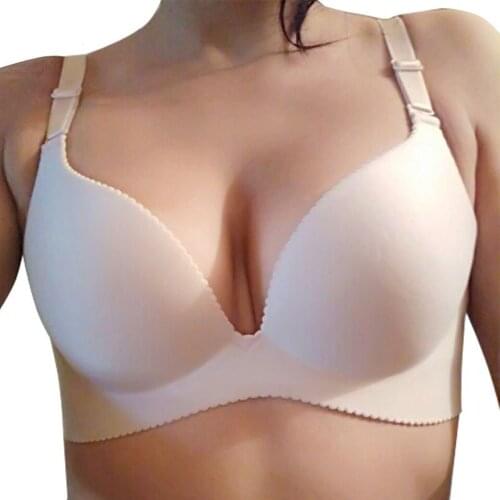 Bras For Women Sexy Seamless Underwear Women Push Up Bra Comfortable Wire Free Bralette Lingerie Top AA A B C D Cup