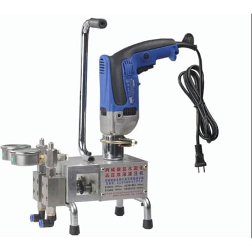 1500W Dual Element! Water Stop Premium Epoxy Injection Pump Polyurethane Foam Efficient for Crack Repair Concrete Repair