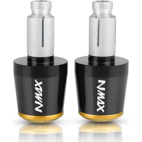 For Yamaha NMAX125 155 Motorcycle Accessories 7/8" 22MM Handlebar Hand Grips Handle Bar End Cap