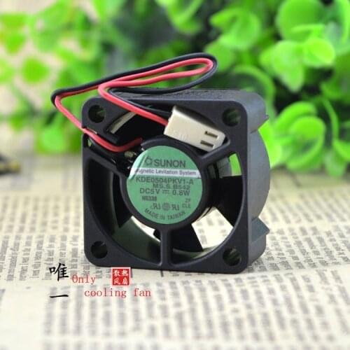 ADDA 5V 0.8W KDE0504PKV1-A 4020 4CM temperature control routing switch silent fan