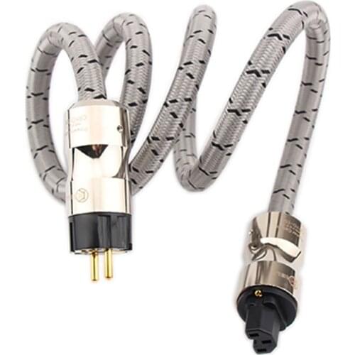 CRYO-156 Degree Frozen Version Audio Cable Power Cable CD Amplifier AC Power Cord U.S./EU Plug and Power Cable