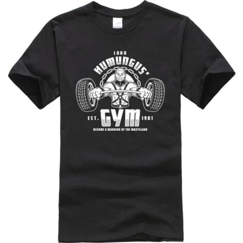 Hip hop T Shirts On Sale O-Neck Lord Humungus The Mad Max Pure Cotton Men Tops Tees 3D Printed Short Sleeve Tops Shirt Man