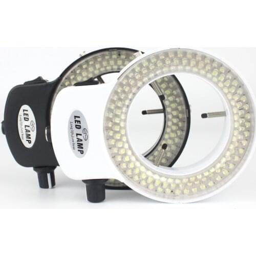 144 LED miniscope ring light ring light 0 - 100% adjustable lamp for miniscope ring light AC 110V-220V