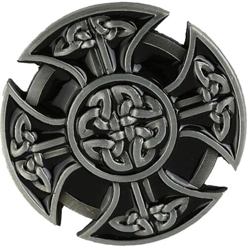 Cool Vintage Western Cowboy Mens Leather Belt Buckle Metal Retro Pattern