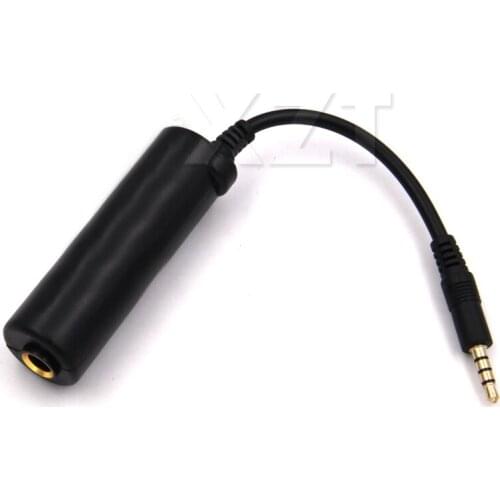 AT 3.5mm Mini Rig Guitar Link Audio Interface System Amplifier AMP Guitar Effects Pedal Converter Jack Cable Adapter for iPhone