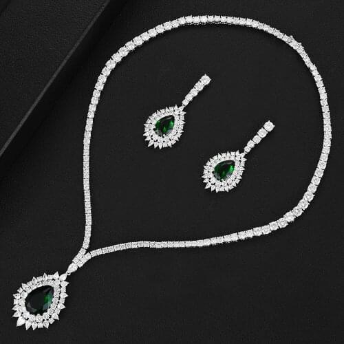 GODKI Famous Brand 2020 Charms Wedding Jewelry Sets Making Jewelry Sets For Women Statement Necklace Earrings Accessories Hot