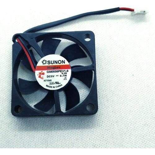 Genuine SUNON GM0535PEV1-8 3507 3.5cm DC 5V 0.7W 2-line two ball bearing cooling fan