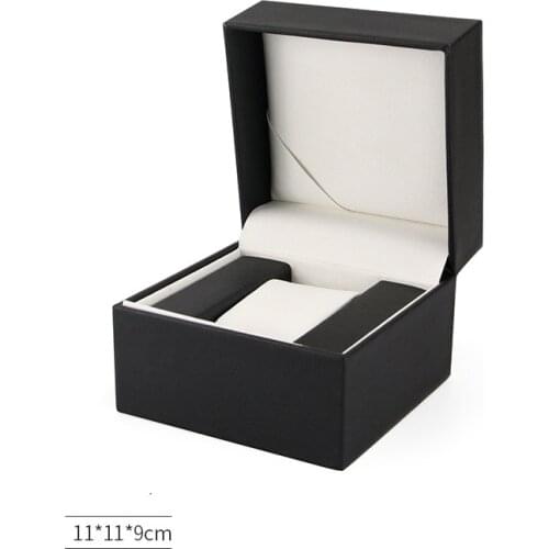 Luxury High Quality Watch Box Lmitation Leather Box Top With For Quartz Ladies Watch Best Gift For Watches Women Men