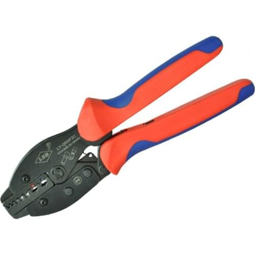 Hand crimping tool for crimping wire ferrules ratchet cable ferrule wire end sleeves crimping plier crimp terminals up to 50mm2