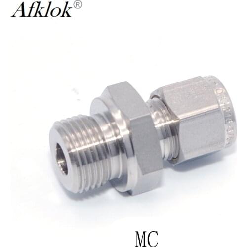 High Pressure Ferrule Tube Compression Male Connector Fitting 3/8"OD X 3/8"NPT M