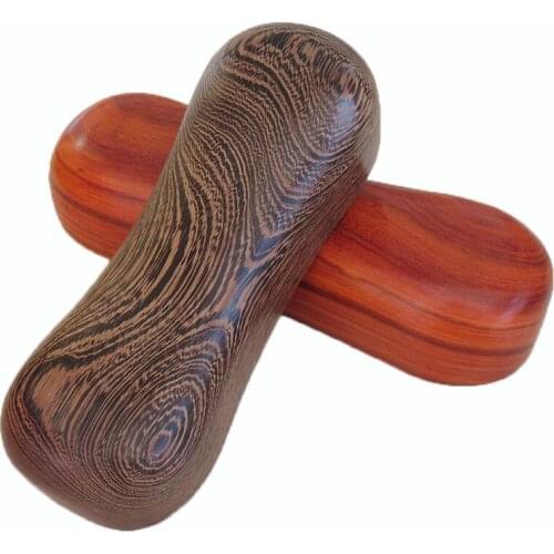 Solid wood pillow cervical protection vertebra mahogany insomnia repair round wooden health