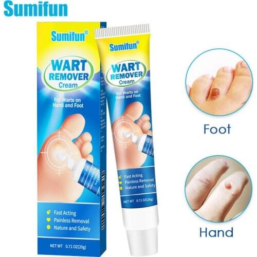 1pcs Sumifun 20g Wart Removal Ointment Wart Treatment Cream Skin Tag Flat Wart Herbal Extract Corn Plaster Warts Ointment