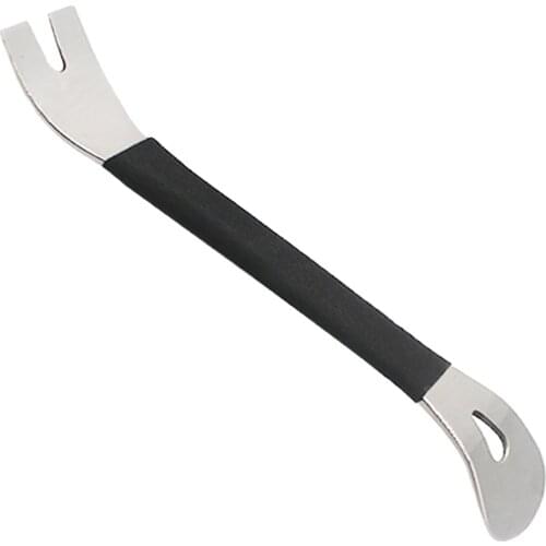 Stainless Steel Trim Removal Tool Car Trim Puller Pry Bar Dual Ends Pry Tools for Door Panel Audio Terminal Fastener Remover New