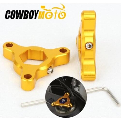 Motorcycle 14mm Fork Preload Adjusters For Suzuki GSX1400 GSXR1000 GSX-R1000 SV1000 Yamaka YZFR1 YZF R1 Kawasaki ZX636 Ninja