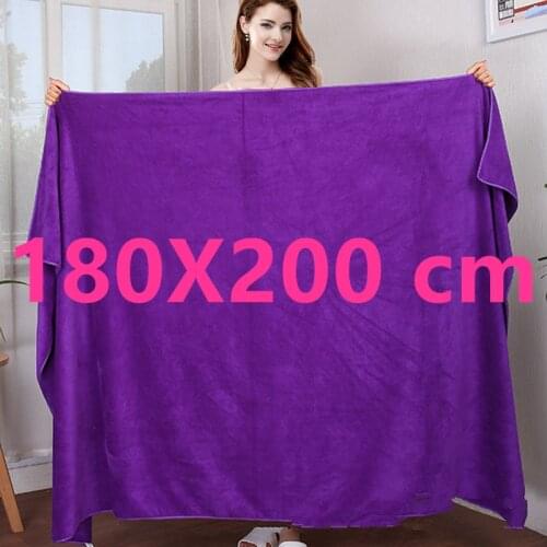 180X200 cm Microfiber Bath Towels Super Absorbent, Soft,Fast Drying and Oversized Bath Lines Multipurpose for Travel,Sports,Spa