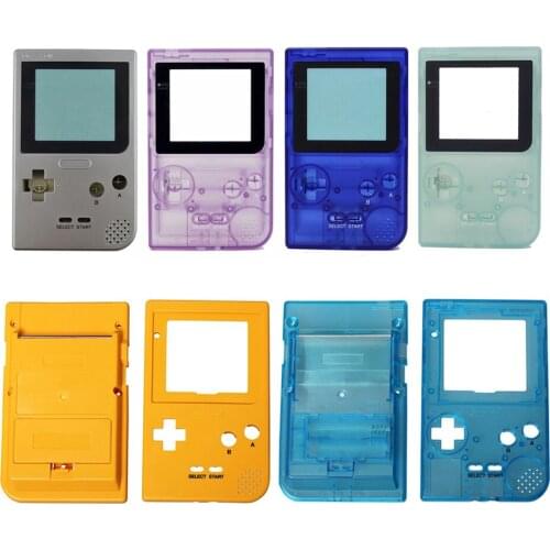 10PCS Plastic Shell Cover Case housing for Nintendo Gameboy for GBP Pocket Game Console Replacement 6 colors