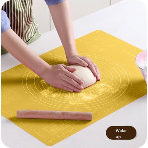 Silicone Non-Stick Baking Mat Thickening Flour Rolling Scale Mat Kneading Dough Pad Baking Pastry Rolling Mat pizza Pastry Tools