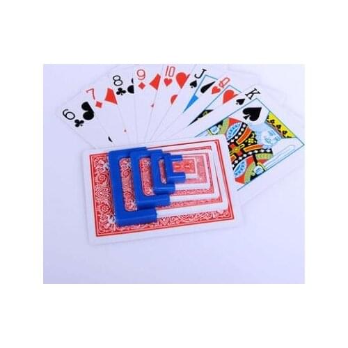 1set Shrinking Cards Magic Tricks Big to Small Playing Card Magie Magician Close Up Illusion Gimmicks Props Mentalism Funny