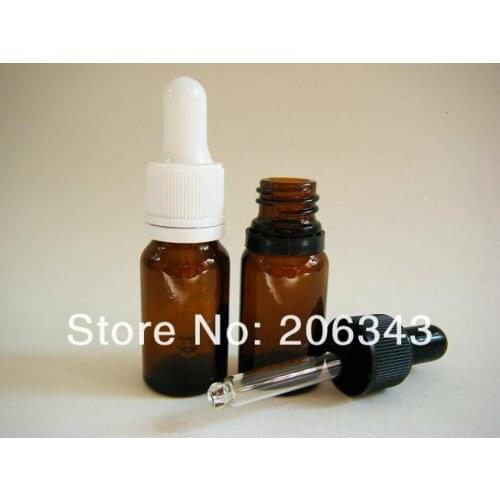 10ml brown/green/blue/transparent bottle with tamper evident plastic cap+sinicon/glass dropper ,for cosmeticl packaging