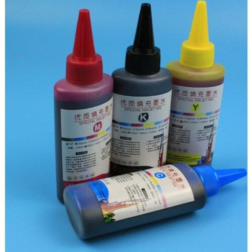 100ML Refill Ink Kit Universal Dye Printer Supplies Desktop Printing Paper Replacement for canon PG-245 CL-246 PIXMA MG2420 P82A
