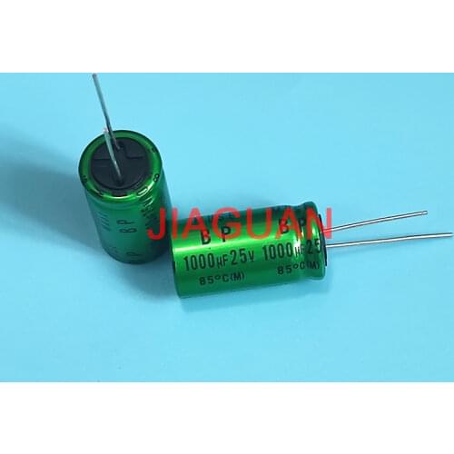 6PCS NEW NICHICON MUSE BP 1000UF 25V 16X31.5MM 25V1000UF nichicon MUSE-BP 1000UF/25V BP ES non-polar 1000UF25V