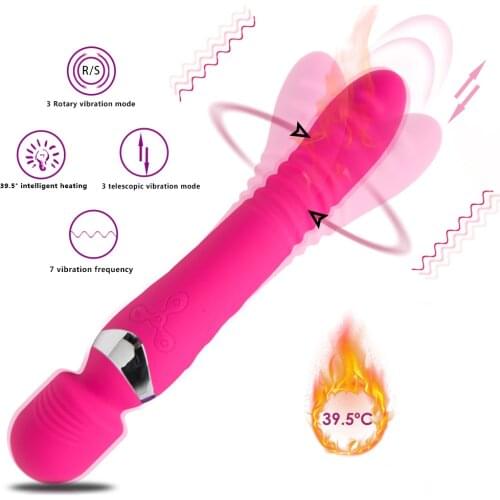 7 Speeds Powerful Big Vibrators for Women Magic Wand Body Massager Sex Toys For Woman Clitoris Stimulate Female Sex Products-35