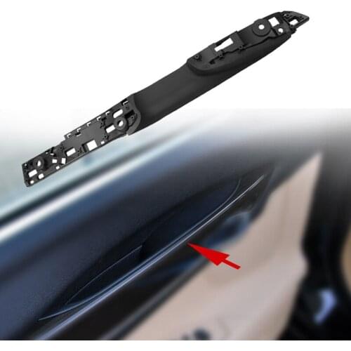Car Interior Front Door Pull Handle Trim Replacement For BMW 7 Series F01 F02 730 740 745 750 760 2008-2015 Auto Accessories