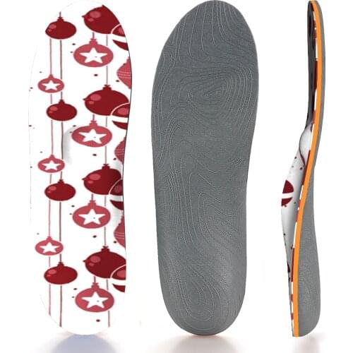 High Arch Support Insoles for Men and Women flat feet Orthotic Inserts Original length iFitna